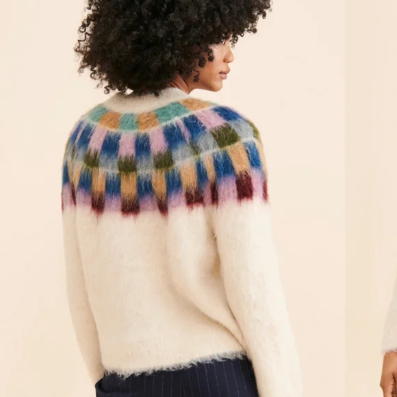 Madewell Multicolor Patterned Women's Sweater - Picture 8 of 8